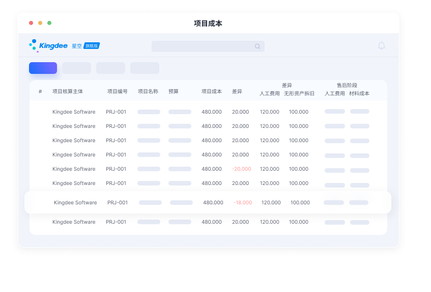 项目预算