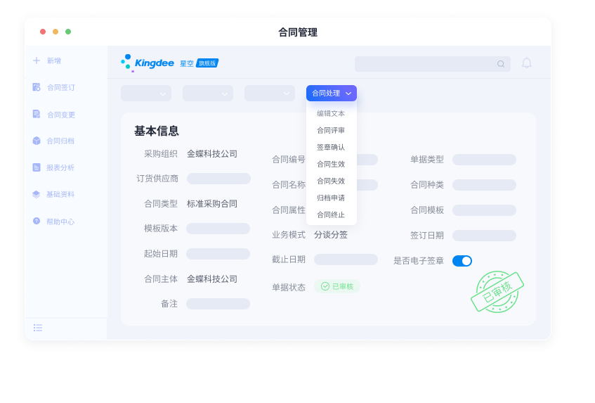 合同管理